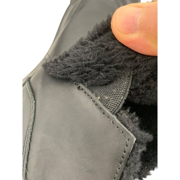 Timberland Skyla Bay Womens Leather Ankle Boots Size 8 Black Fleece U10662 - Picture 12 of 13